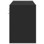 Wand-TV-Möbel mit LED-Lichtern in Schwarz, 80x31x45 cm. von , TV-Möbel - Ref: Foro24-852286, Preis: 67,12 €, Rabatt: %