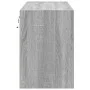 Wand-TV-Möbel mit LED-Lichtern in Sonoma-Grau 80x31x45 cm von , TV-Möbel - Ref: Foro24-852290, Preis: 68,98 €, Rabatt: %