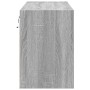 Wand-TV-Möbel mit LED-Lichtern in Sonoma-Grau 80x31x45 cm von , TV-Möbel - Ref: Foro24-852290, Preis: 69,87 €, Rabatt: %