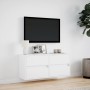 Wand-TV-Möbel mit LED-Lichtern in Weiß 100x31x45 cm von , TV-Möbel - Ref: Foro24-852292, Preis: 76,06 €, Rabatt: %