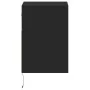 Wall-mounted TV stand with LED lights black 41x31x45 cm by , TV Furniture - Ref: Foro24-852315, Price: 47,34 €, Discount: %