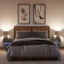 Wall-mounted TV furniture with LED lights, 2 units, concrete gray, 41x31x45 cm. by , TV Furniture - Ref: Foro24-852320, Price...