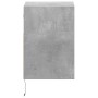 Wand-TV-Möbel mit LED-Lichtern, 2 Stück, Beton-Grau, 41x31x45 cm. von , TV-Möbel - Ref: Foro24-852320, Preis: 84,74 €, Rabatt: %