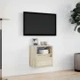 Wand-TV-Möbel mit LED-Lichtern in Sonoma-Eiche 41x31x45 cm von , TV-Möbel - Ref: Foro24-852317, Preis: 47,55 €, Rabatt: %