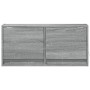 Wand-TV-Möbel mit LED-Lichtern in Sonoma-Grau 80x31x35 cm von , TV-Möbel - Ref: Foro24-852360, Preis: 61,23 €, Rabatt: %