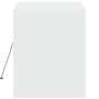Mueble de TV de pared con luces LED blanco 80x31x35 cm de , Muebles TV - Ref: Foro24-852355, Precio: 59,99 €, Descuento: %