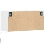 Wand-TV-Möbel mit LED-Lichtern in Weiß 80x31x35 cm von , TV-Möbel - Ref: Foro24-852355, Preis: 59,29 €, Rabatt: %