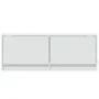 TV-Wandmöbel mit LED-Lichtern, weiß, 100x31x35 cm. von , TV-Möbel - Ref: Foro24-852362, Preis: 65,49 €, Rabatt: %