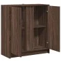 Aparador con LED madera ingeniería marrón roble 77x34x85 cm de , Aparadores - Ref: Foro24-852137, Precio: 72,38 €, Descuento: %