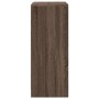 Aparador con LED madera ingeniería marrón roble 77x34x85 cm de , Aparadores - Ref: Foro24-852137, Precio: 73,28 €, Descuento: %