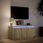 TV-Schrank aus Sonoma-Eichenfurnier, 100x34x50 cm. von , TV-Möbel - Ref: Foro24-852210, Preis: 81,66 €, Rabatt: %