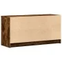 LED TV stand in smoked oak engineered wood 100x34x50 cm by , TV Furniture - Ref: Foro24-852212, Price: 80,86 €, Discount: %