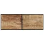 Set de mesa alta y taburetes 5 pzas madera maciza mango y metal de , muebles para cocinas y comedores - Ref: Foro24-3216409, ...