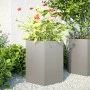 Jardinera hexagonal 2 uds acero inoxidable 46x40x45 cm de , Maceteros y jardineras - Ref: Foro24-851117, Precio: 97,61 €, Des...