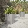 Jardinera hexagonal 2 uds acero inoxidable 46x40x45 cm de , Maceteros y jardineras - Ref: Foro24-851117, Precio: 97,61 €, Des...