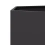 Black steel hexagonal planter 69x60x45 cm by , Pots and planters - Ref: Foro24-851122, Price: 64,72 €, Discount: %