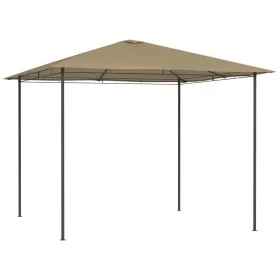 Taupe gray gazebo 3x3x2.6 m 160 g/m² by vidaXL, Tents and gazebos - Ref: Foro24-313609, Price: 160,53 €, Discount: %