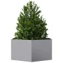 Sechseckiges Blumenbeet aus feuerverzinktem Stahl, 104x90x45 cm. von , Töpfe und Pflanzgefäße - Ref: Foro24-851134, Preis: 61...
