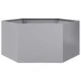 Jardinera hexagonal acero galvanizado 104x90x45 cm de , Maceteros y jardineras - Ref: Foro24-851134, Precio: 61,56 €, Descuen...