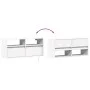 Wand-TV-Möbel mit LED-Lichtern in Weiß 100x31x45 cm von , TV-Möbel - Ref: Foro24-852334, Preis: 68,91 €, Rabatt: %