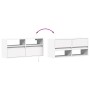 Wand-TV-Möbel mit LED-Lichtern in Weiß 100x31x45 cm von , TV-Möbel - Ref: Foro24-852334, Preis: 69,77 €, Rabatt: %