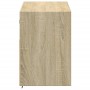 Mueble de TV de pared con luces LED roble Sonoma 100x31x45 cm de , Muebles TV - Ref: Foro24-852336, Precio: 67,32 €, Descuent...