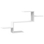 Wandregal aus weißem Ingenieurholz 104x15x49 cm von , Regale und Regale - Ref: Foro24-853200, Preis: 27,07 €, Rabatt: %