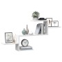 Wandregal aus weißem Ingenieurholz 104x15x49 cm von , Regale und Regale - Ref: Foro24-853200, Preis: 27,07 €, Rabatt: %