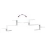 Wandregal aus weißem Ingenieurholz 104x15x49 cm von , Regale und Regale - Ref: Foro24-853200, Preis: 32,57 €, Rabatt: %