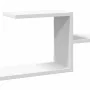 Engineered wood white wall shelf 104x15x49 cm by , Shelves and shelves - Ref: Foro24-853200, Price: 32,57 €, Discount: %