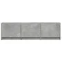 Mueble de TV LED madera ingeniería gris hormigón 140x34x40 cm de , Muebles TV - Ref: Foro24-852246, Precio: 86,89 €, Descuent...