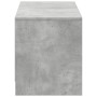 TV-Möbel aus grauem Beton-Ingenieurholz mit LED-Beleuchtung, 140x34x40 cm. von , TV-Möbel - Ref: Foro24-852246, Preis: 88,14 ...