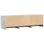 Mueble de TV LED madera ingeniería gris hormigón 140x34x40 cm de , Muebles TV - Ref: Foro24-852246, Precio: 86,89 €, Descuent...