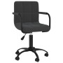 Drehbare Esszimmerstühle, 4 Stück, schwarzer Samt von , Essstühle - Ref: Foro24-3088009, Preis: 288,81 €, Rabatt: %