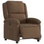 Electric brown fabric recliner by , Armchairs - Ref: Foro24-3204144, Price: 243,05 €, Discount: %