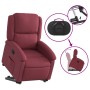 Reclining and elevating armchair in burgundy fabric by , Armchairs - Ref: Foro24-3204167, Price: 270,91 €, Discount: %