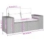 Set of 10-piece garden sofas with light gray synthetic rattan cushions by , Garden sets - Ref: Foro24-3223091, Price: 703,82 ...