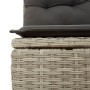 Set de sofás de jardín 7 pzas con cojines ratán PE gris claro de , Conjuntos de jardín - Ref: Foro24-3222931, Precio: 424,58 ...