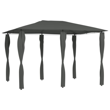 Gazebo with anthracite pole covers 3x4x2.6 m 160 g/m² by vidaXL, Tents and gazebos - Ref: Foro24-313613, Price: 167,10 €, Dis...