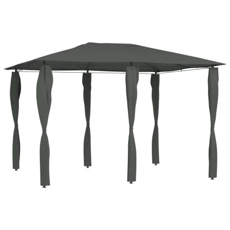 Gazebo with anthracite pole covers 3x4x2.6 m 160 g/m² by vidaXL, Tents and gazebos - Ref: Foro24-313613, Price: 160,03 €, Dis...