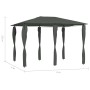 Gazebo with anthracite pole covers 3x4x2.6 m 160 g/m² by vidaXL, Tents and gazebos - Ref: Foro24-313613, Price: 167,10 €, Dis...