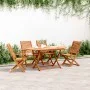 Faltbare Gartenstühle, 4 Stück, Akazienholz, 57x66x95 cm. von , Gartenstühle - Ref: Foro24-3214474, Preis: 269,53 €, Rabatt: %