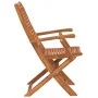 Faltbare Gartenstühle, 4 Stück, Akazienholz, 57x66x95 cm. von , Gartenstühle - Ref: Foro24-3214474, Preis: 269,53 €, Rabatt: %