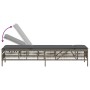 Sun loungers with cushions 2 units synthetic gray rattan by , Loungers - Ref: Foro24-3261598, Price: 283,42 €, Discount: %