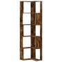 Eckregal 5 Ebenen Eichenholz Rauch 50x50x179 cm von , Bücherregale und Regale - Ref: Foro24-852586, Preis: 82,44 €, Rabatt: %