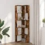 Eckregal 5 Ebenen Eichenholz Rauch 50x50x179 cm von , Bücherregale und Regale - Ref: Foro24-852586, Preis: 81,05 €, Rabatt: %