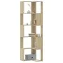 Eckschrankregal 5 Ebenen Eiche Sonoma Holz 50x50x179cm von , Bücherregale und Regale - Ref: Foro24-852584, Preis: 81,31 €, Ra...
