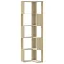 Eckschrankregal 5 Ebenen Eiche Sonoma Holz 50x50x179cm von , Bücherregale und Regale - Ref: Foro24-852584, Preis: 81,31 €, Ra...