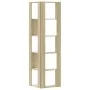 Eckschrankregal 5 Ebenen Eiche Sonoma Holz 50x50x179cm von , Bücherregale und Regale - Ref: Foro24-852584, Preis: 81,31 €, Ra...