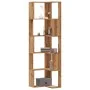 Corner shelf 5 levels oak wood artisan 50x50x179 cm by , Bookcases and shelves - Ref: Foro24-852590, Price: 81,65 €, Discount: %